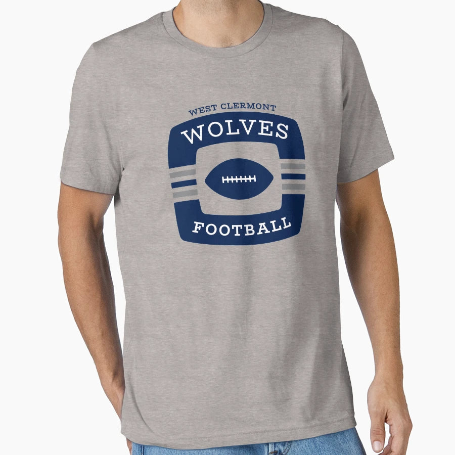 Football West Clermont T-Shirt - Custom Art Print Unisex - T-Shirt, Sweatshirt, Hoodie