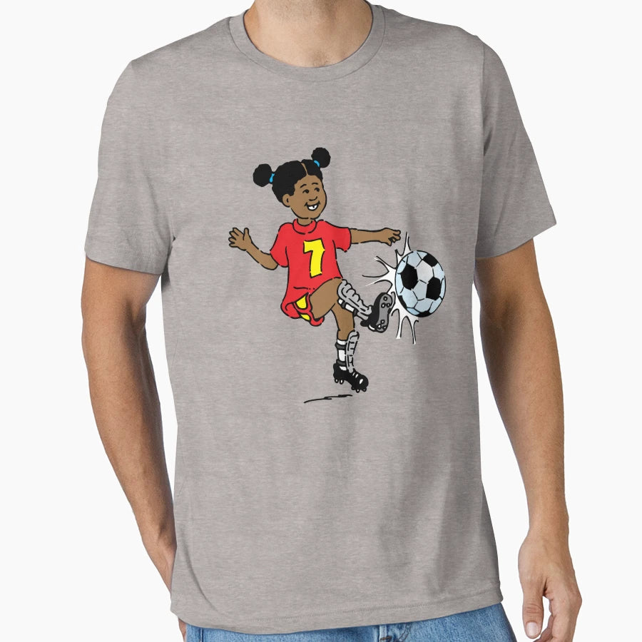 Playing Soccer T-Shirt - Graphic Print Men Women - T-Shirt, Sweatshirt, Hoodie