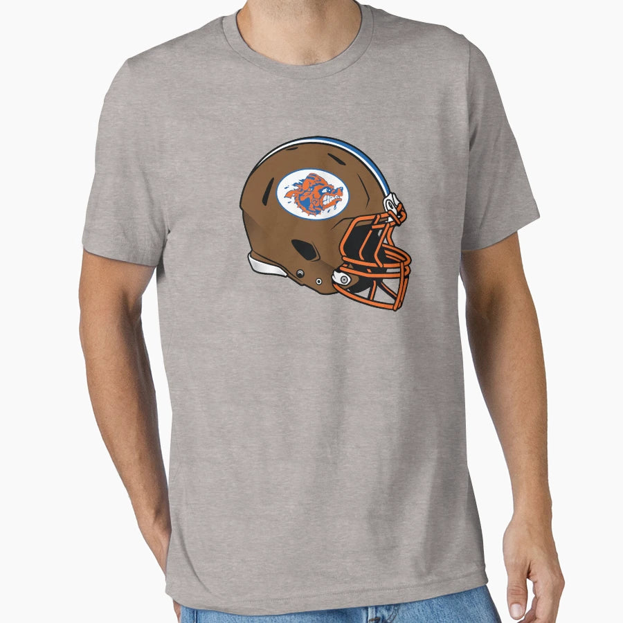 Sclsu Mud Dogs Helmet T-Shirt - Custom Art Print Men Women - T-Shirt, Sweatshirt, Hoodie