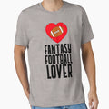 Fantasy Football Lover T-Shirt - Minimalist Print Unisex - T-Shirt, Sweatshirt, Hoodie