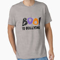 Boo To Bullying, Halloween, Prevention Month, Anti - Adult & Kids T-Shirts, Sweatshirts & Hoodies apparel design preview 1