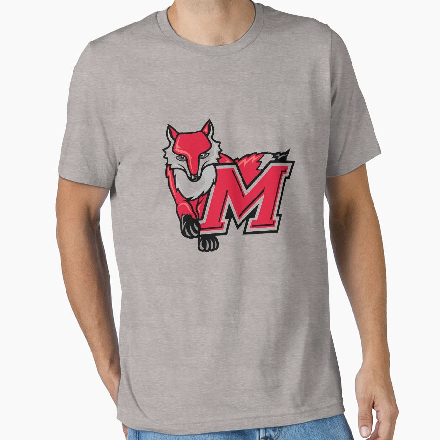 Red Wolf T-Shirt - Trendy Graphic for Adults - T-Shirt, Sweatshirt, Hoodie