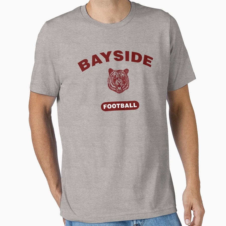 Bayside Football T-Shirt - Custom Art Print Men Women - T-Shirt, Sweatshirt, Hoodie