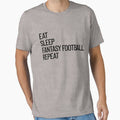 Eat Sleep Check My Lineup Repeat Fantasy Football - Adult & Kids T-Shirts, Sweatshirts & Hoodies apparel design preview 1