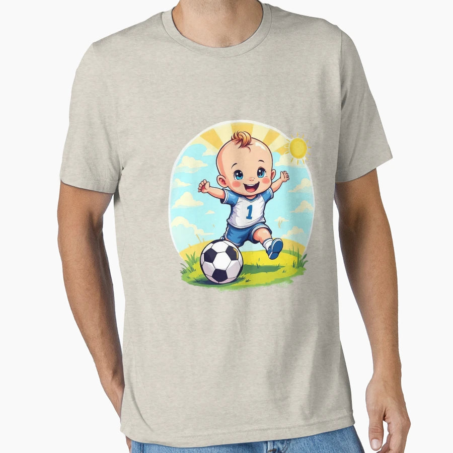 Number 1 Soccer Little Football Player T-Shirt - Unique Graphic for Adults - T-Shirt, Sweatshirt, Hoodie