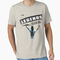 Football Legends Never Die Rip Diego Gifts T-Shirt - Trendy Graphic Unisex - T-Shirt, Sweatshirt, Hoodie