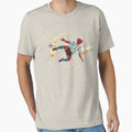 Footballer Or Soccer Player Kick Ball T-Shirt - Graphic Print for Adults - T-Shirt, Sweatshirt, Hoodie