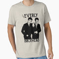 Everly Brothers Black Stencil T-Shirt - Novelty Apparel Men Women - T-Shirt, Sweatshirt, Hoodie