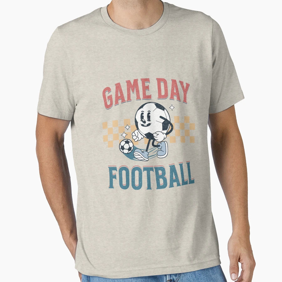 Football Player Soccer Fan Mascot T-Shirt - Novelty Apparel Unisex - T-Shirt, Sweatshirt, Hoodie