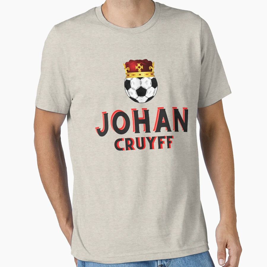 Johan Cruyff Football Legends T-Shirt - Graphic Print Unisex - T-Shirt, Sweatshirt, Hoodie