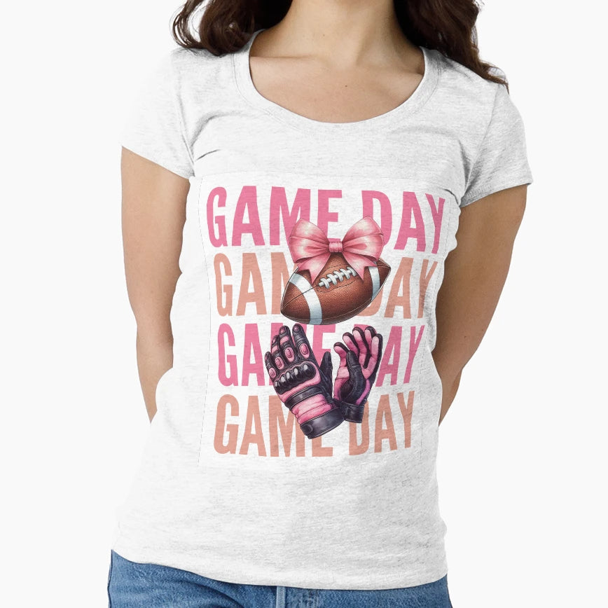 Game Day Football Lover T-Shirt - Custom Art Print Unisex - T-Shirt, Sweatshirt, Hoodie