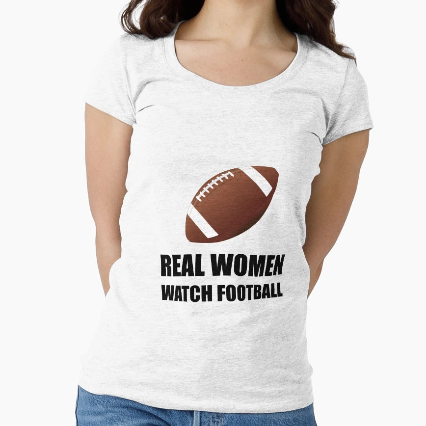 Real Watch Football T-Shirt - Novelty Apparel Unisex - T-Shirt, Sweatshirt, Hoodie