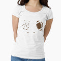 Peace Love Football Gift Football T-Shirt - Custom Art Print for Adults - T-Shirt, Sweatshirt, Hoodie