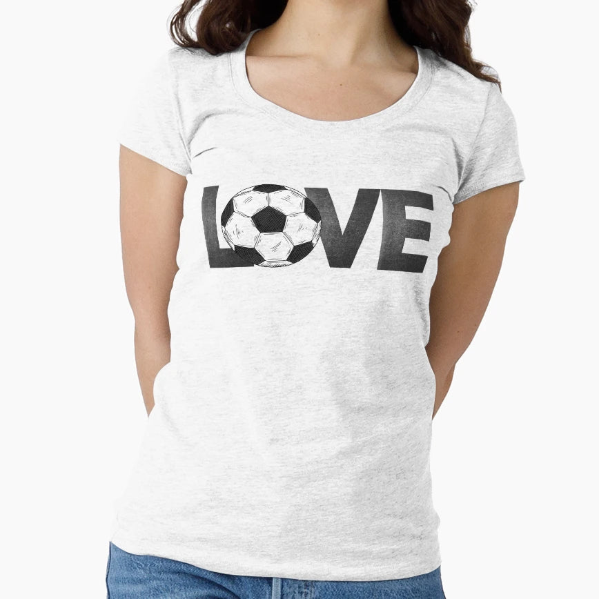 Soccer Love T-Shirt - Aesthetic Graphic Men Women - T-Shirt, Sweatshirt, Hoodie