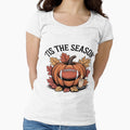Tis Season Thanksgiving Football Pumpkin T-Shirt - Graphic Print Men Women - T-Shirt, Sweatshirt, Hoodie