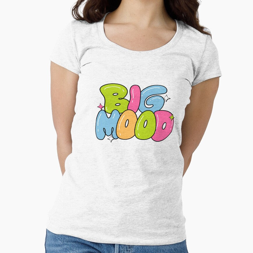 Big Mood Bubble Letters by karissadawn - Adult & Kids T-Shirts, Sweatshirts & Hoodies apparel design preview 1