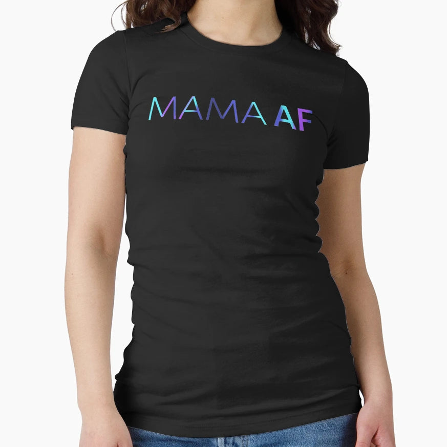 Mama Af Mamajune Mom Af Momlife Gift Her T-Shirt - Graphic Print Unisex - T-Shirt, Sweatshirt, Hoodie