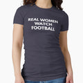 Real Watch Football T-Shirt - Minimalist Print Men Women - T-Shirt, Sweatshirt, Hoodie