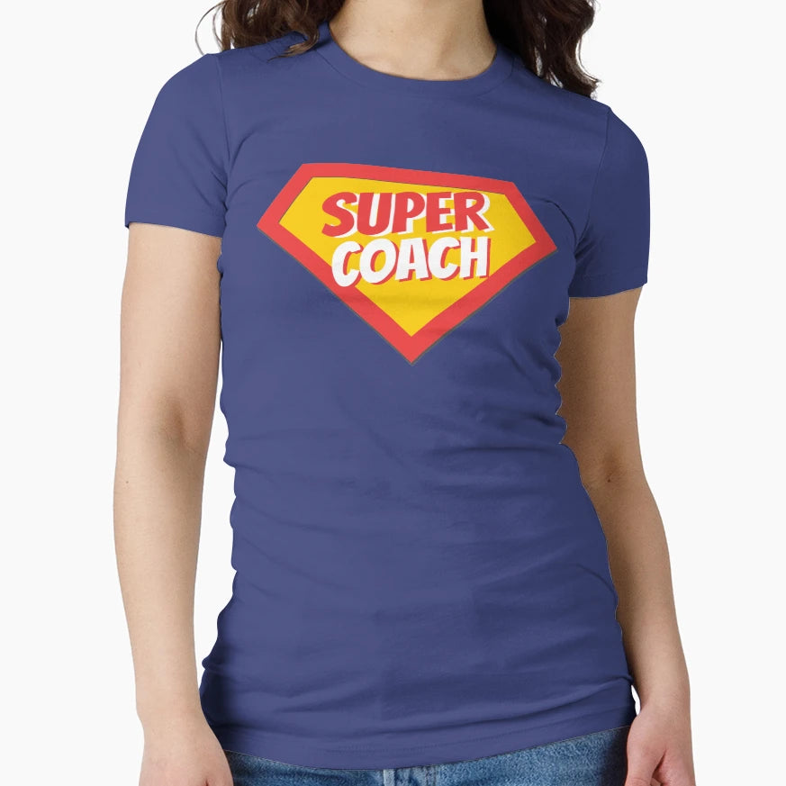 Coach Gifts Super Coach T-Shirt - Fun Novelty Design Unisex - T-Shirt, Sweatshirt, Hoodie