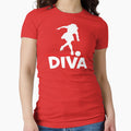 Bowling Diva T-Shirt - Minimalist Print Men Women - T-Shirt, Sweatshirt, Hoodie