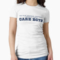 I Really Dont Care Blue T-Shirt - Minimalist Print Unisex - T-Shirt, Sweatshirt, Hoodie