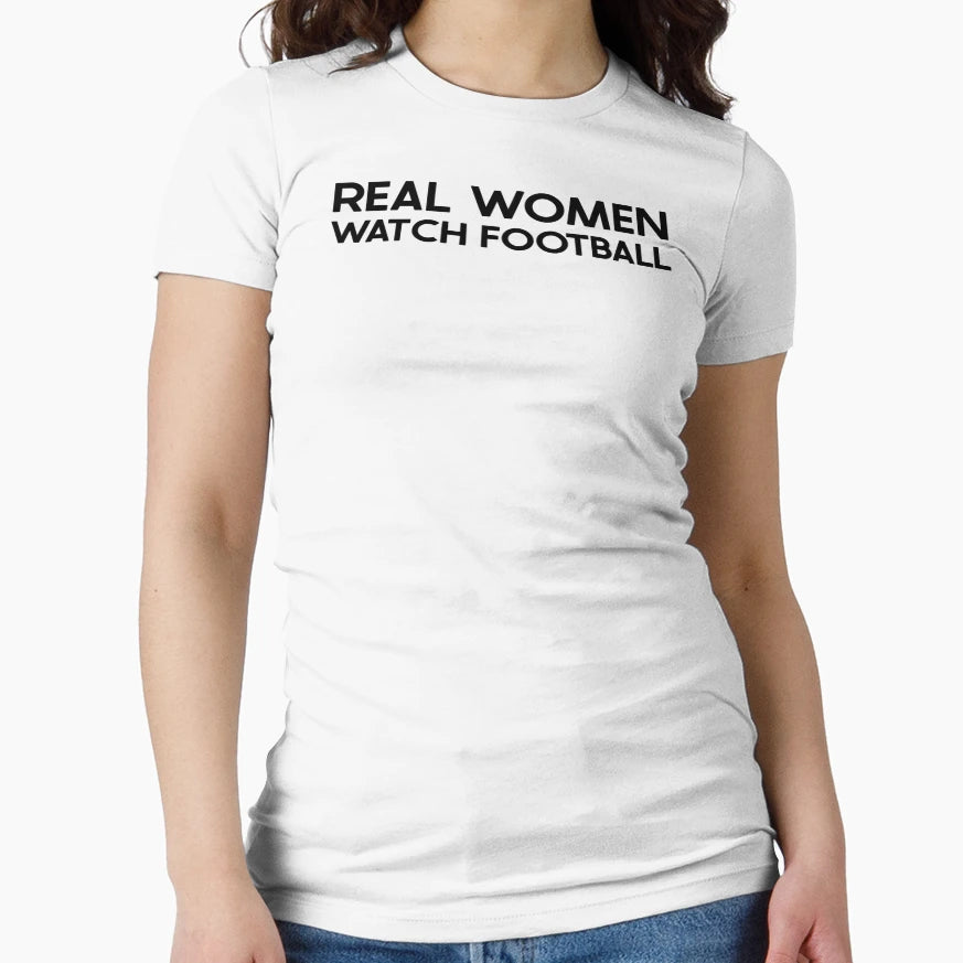 Real Watch Football T-Shirt - Custom Art Print Men Women - T-Shirt, Sweatshirt, Hoodie