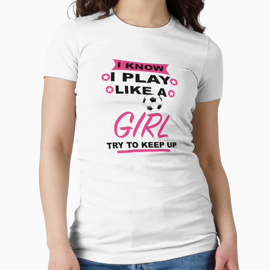 Womens Football Player T-Shirt - Unique Graphic Men Women - T-Shirt, Sweatshirt, Hoodie