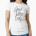 Good Vibes Only by mrsalbert - Adult & Kids T-Shirts, Sweatshirts & Hoodies apparel design preview 1