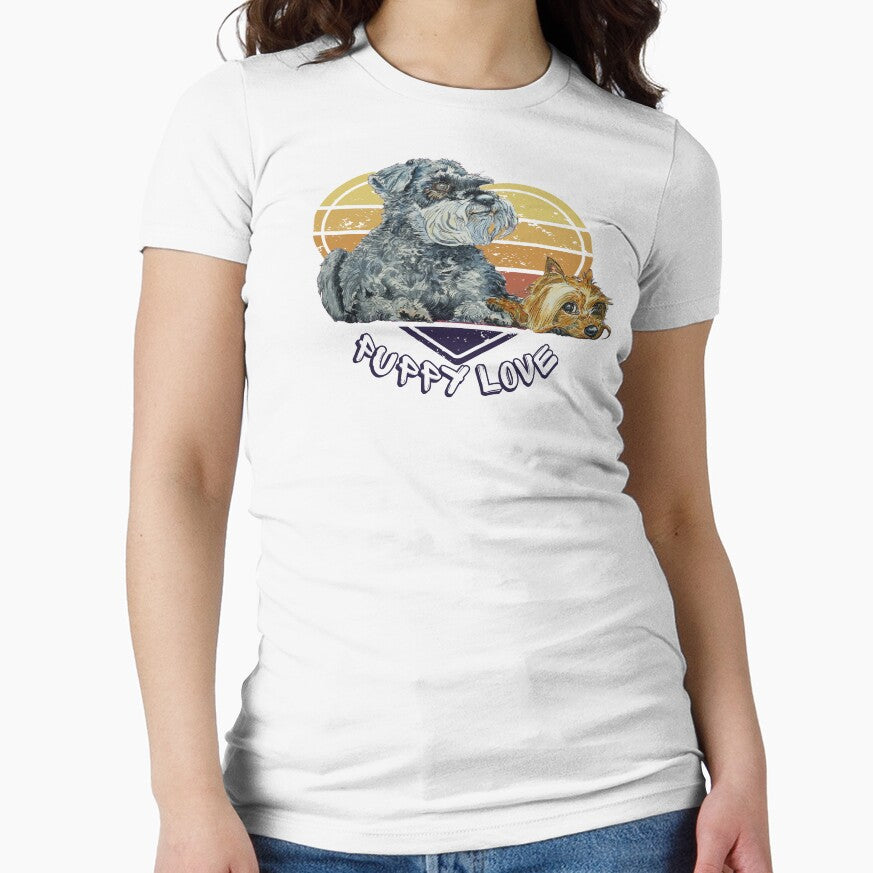 Puppy Love by Robmac11 - Adult & Kids T-Shirts, Sweatshirts & Hoodies apparel design preview 1