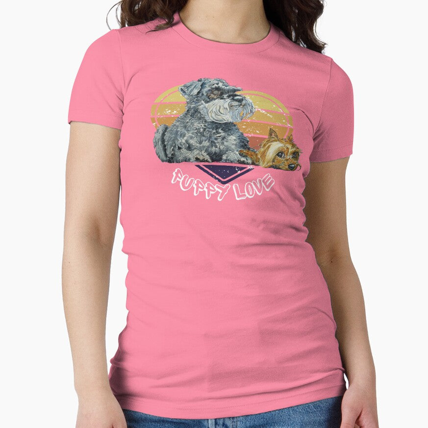 Copy of Puppy Love by Robmac11 - Adult & Kids T-Shirts, Sweatshirts & Hoodies apparel design preview 1