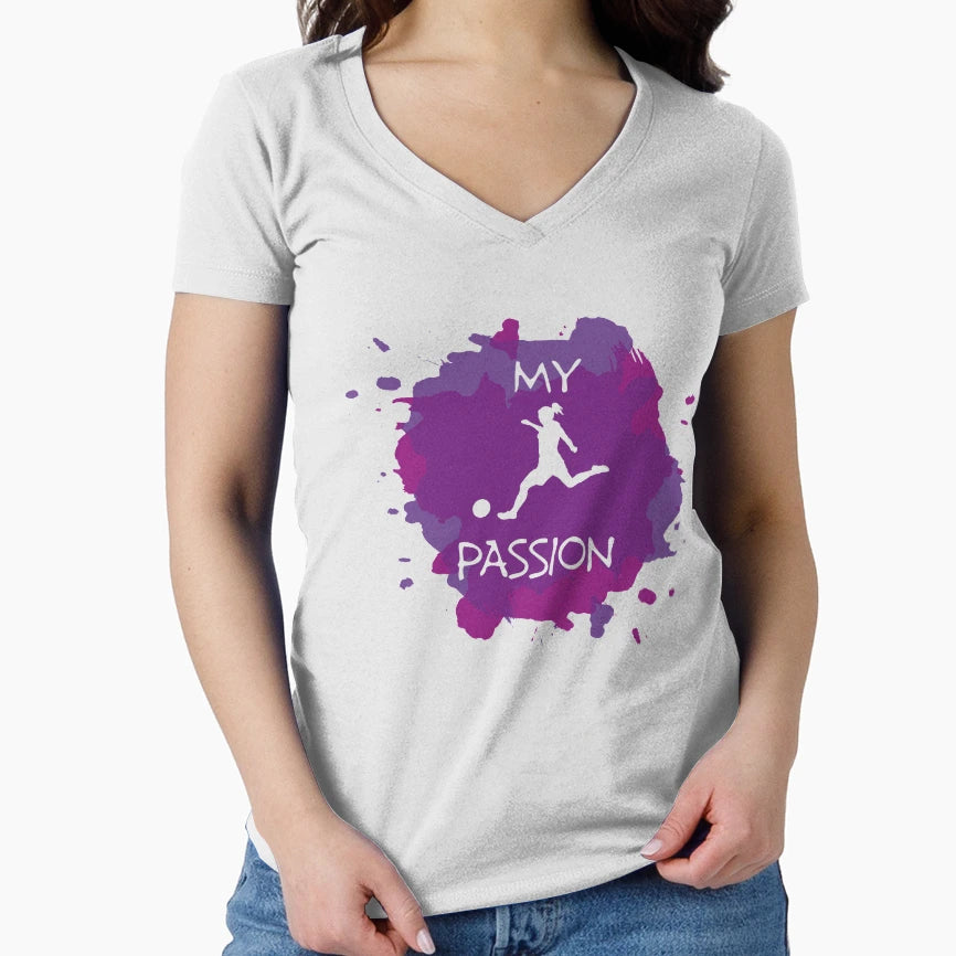 My Passion Football Soccer T-Shirt - Streetwear Style Unisex - T-Shirt, Sweatshirt, Hoodie