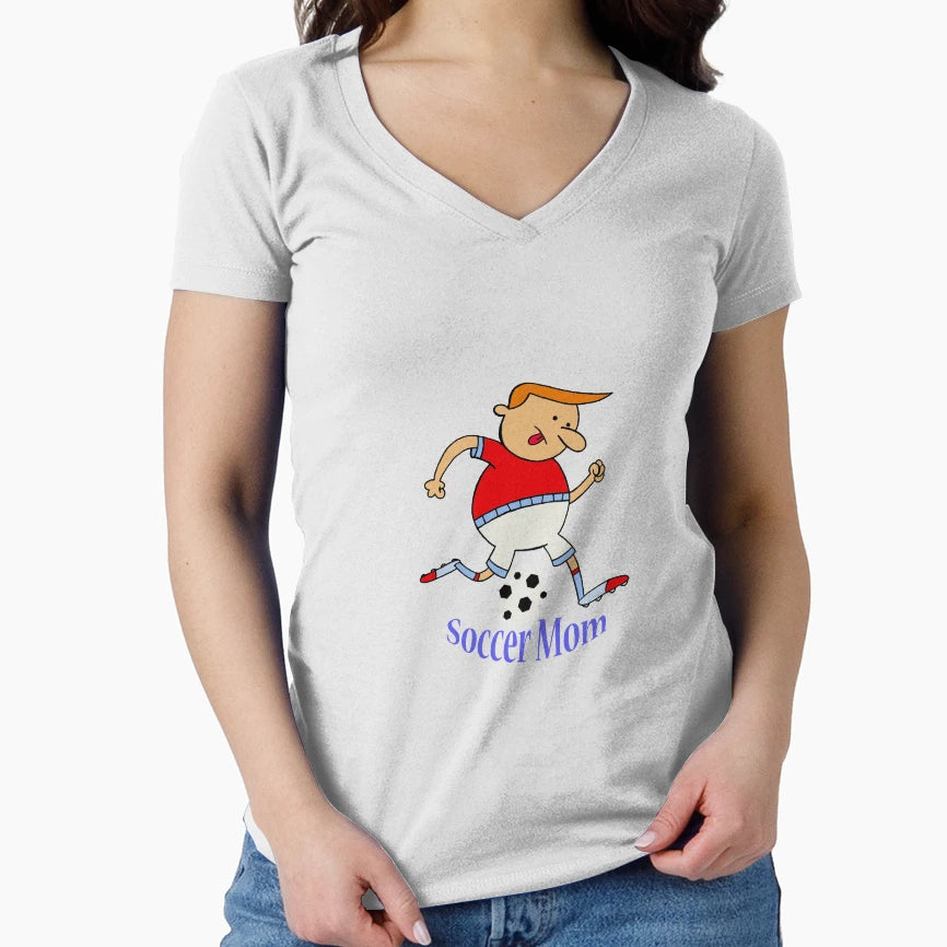 Soccer Mom T-Shirt - Trendy Graphic for Adults - T-Shirt, Sweatshirt, Hoodie