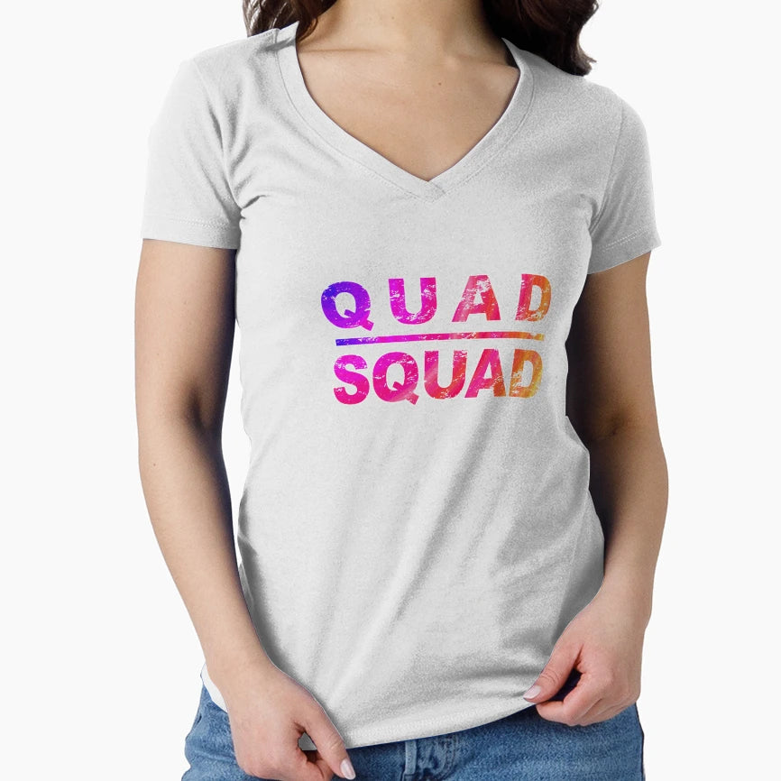 Workout Gym Quad Squad Exercise T-Shirt - Novelty Apparel for Adults - T-Shirt, Sweatshirt, Hoodie