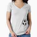 Just Who Loves Soccer T-Shirt - Aesthetic Graphic Unisex - T-Shirt, Sweatshirt, Hoodie