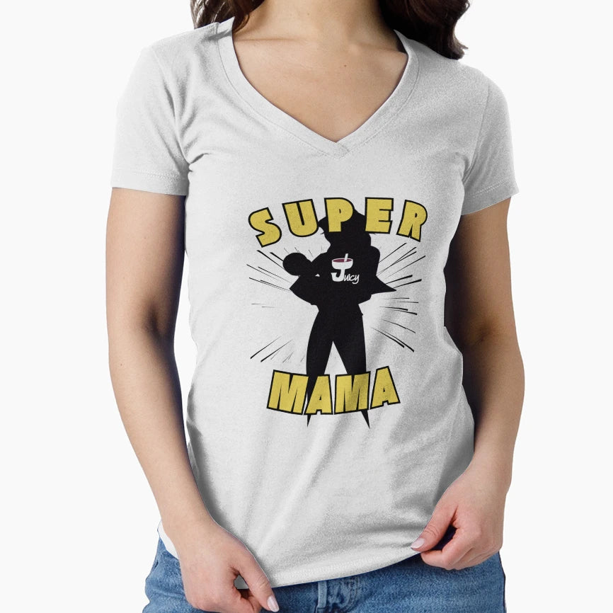 Super Mama T-Shirt - Graphic Print for Adults - T-Shirt, Sweatshirt, Hoodie