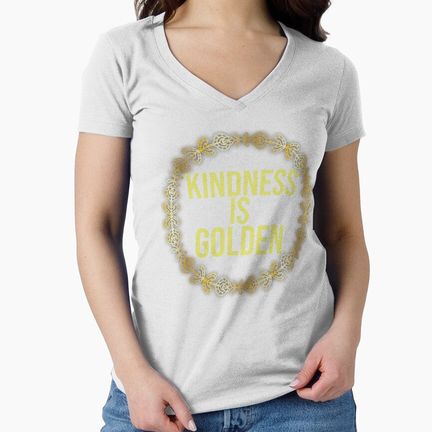 Kindness is golden by manardesign - Adult & Kids T-Shirts, Sweatshirts & Hoodies apparel design preview 1