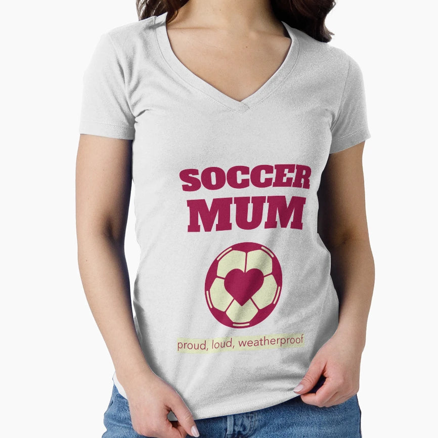Soccer Mum T-Shirt - Unique Graphic Unisex - T-Shirt, Sweatshirt, Hoodie