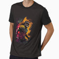 Abstract Football Player T-Shirt - Casual Everyday Wear Men Women - T-Shirt, Sweatshirt, Hoodie