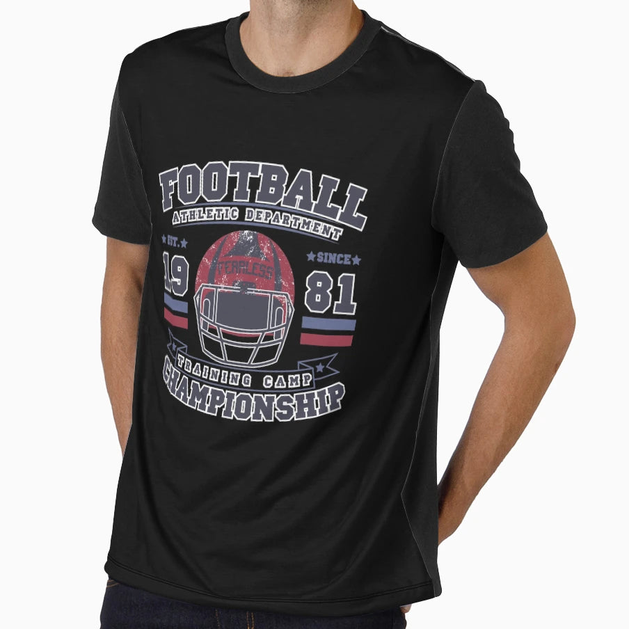 Football Athletic Department Training Camp T-Shirt - Trendy Graphic Unisex - T-Shirt, Sweatshirt, Hoodie