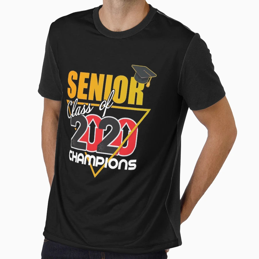 Senior Class 2020 Champions T-Shirt - Streetwear Style Men Women - T-Shirt, Sweatshirt, Hoodie