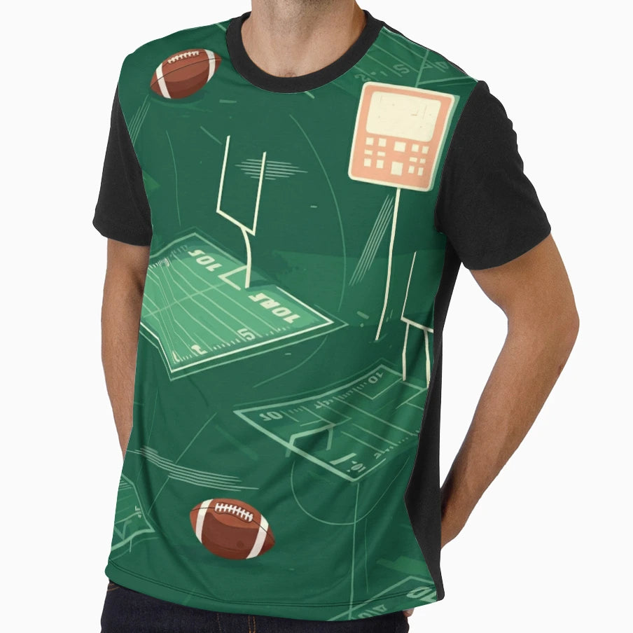 Stadium Field Elements T-Shirt - Unique Graphic Unisex - T-Shirt, Sweatshirt, Hoodie