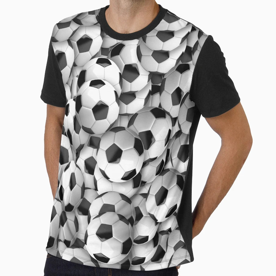 Soccer Balls T-Shirt - Novelty Apparel Men Women - T-Shirt, Sweatshirt, Hoodie