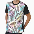 Boho Feathers II Collection by Kharyat - Adult & Kids T-Shirts, Sweatshirts & Hoodies apparel design preview 1