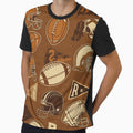 Gridiron T-Shirt - Novelty Apparel for Adults - T-Shirt, Sweatshirt, Hoodie