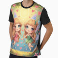 Dancing Fairy Twins by SimonsDesignArt - Adult & Kids T-Shirts, Sweatshirts & Hoodies apparel design preview 1