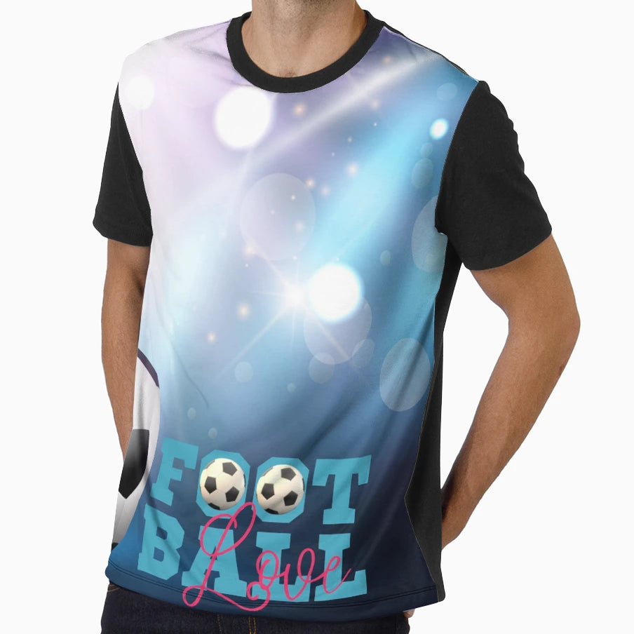 Soccer Love 09 T-Shirt - Novelty Apparel for Adults - T-Shirt, Sweatshirt, Hoodie