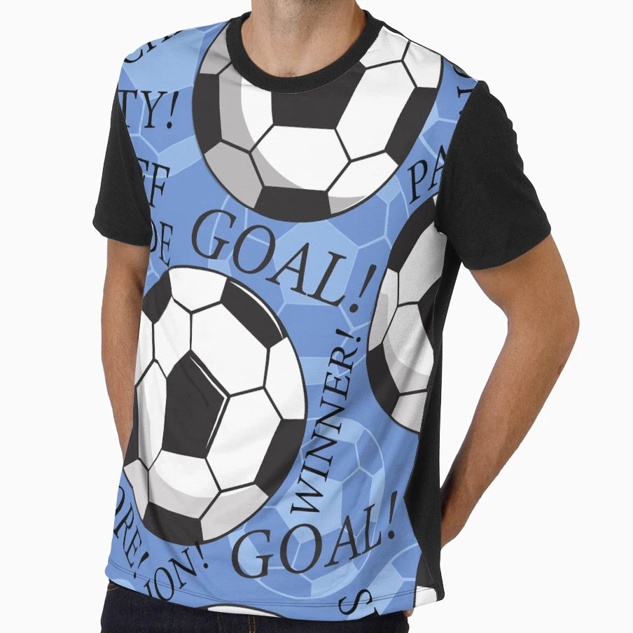 Football Soccer T-Shirt - Casual Everyday Wear Men Women - T-Shirt, Sweatshirt, Hoodie