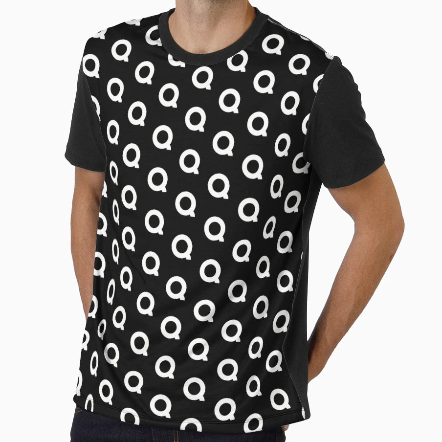 Letter Q Upper Case Matching Group T-Shirt - Novelty Apparel Men Women - T-Shirt, Sweatshirt, Hoodie