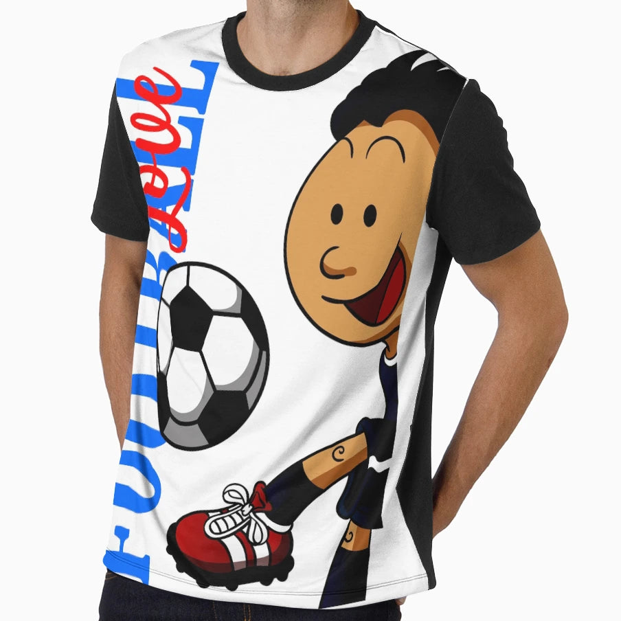 Football Love 04 T-Shirt - Graphic Print Men Women - T-Shirt, Sweatshirt, Hoodie