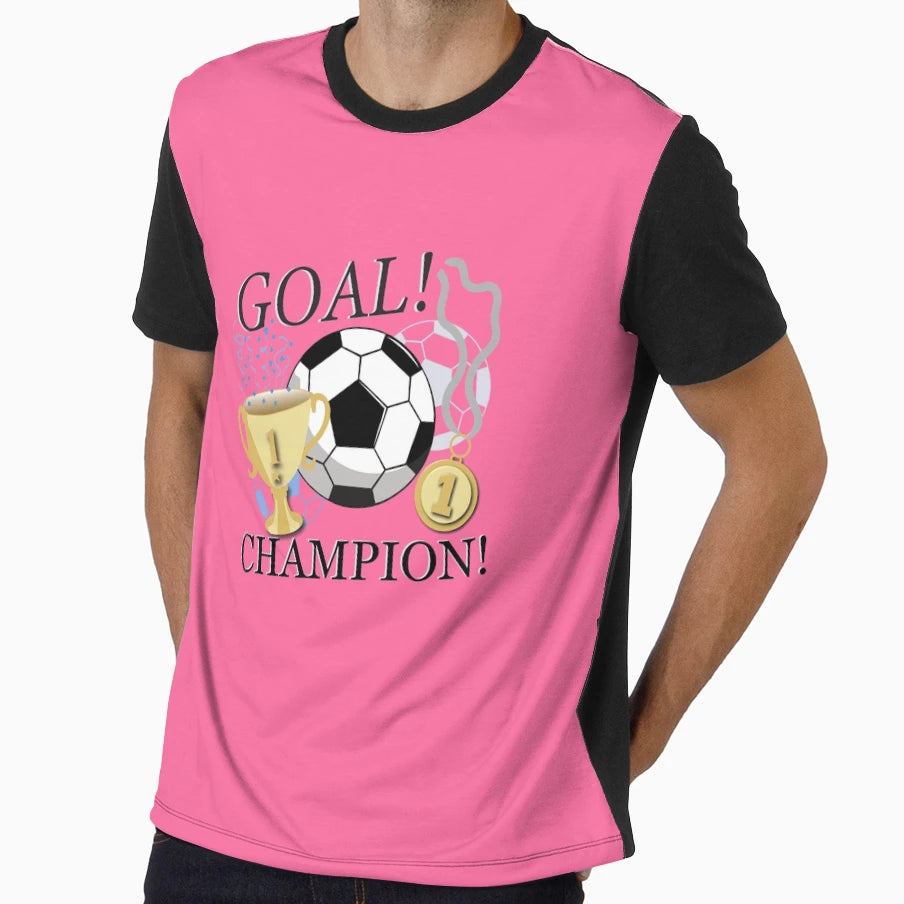 Football Champion T-Shirt - Unique Graphic for Adults - T-Shirt, Sweatshirt, Hoodie